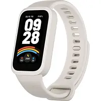 Популярний! Фітнес браслет Xiaomi Smart Band 9 Active (BHR9441GL) Beige White (1111145) - Краща якість тільки на Nukleon.com.ua