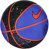 Баскетбольний м'яч Nike BASKETBALL 8P PRM ENERGY DEFLATED ASTRONOMY BLUE/LT CRIMSON/BK (розмір 7) N.100.8259.429.07, фото 2