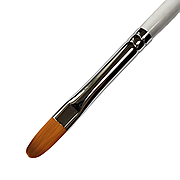 Плоский овальний синтетичний пензлик GrimMaster Filbert #4