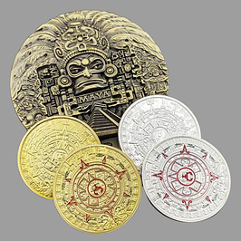 Монети з символікою Мая
