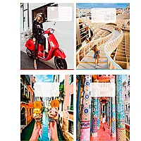 Зошит (А5, 36 аркушів, у клітинку) Поліграфіст Подорож 769