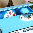 Інтерактивна скарбничка для монет, від батарейок, DORAEMON / Дитяча скарбничка / Електронна скарбничка, фото 7