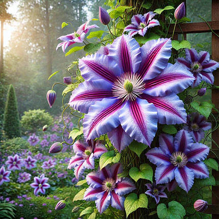 Клематис Ашва / С2 / 3 роки / Clematis Ashva, фото 1