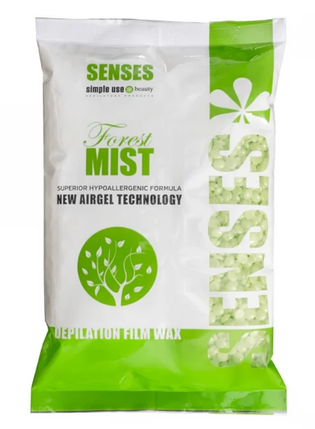 Синтетичний плівковий віск у гранулах Simple Use Beauty «Лісовий туман» 800 г, фото 1