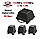 Кодифікований РЕБ SKY ARMOR 9*50W (350-1050 МГц, 2.4, 5.8 G) Купольний глушник проти FPV дронів на авто., фото 3