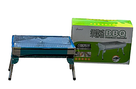 Переносний мангал портативний зі знімною решіткою