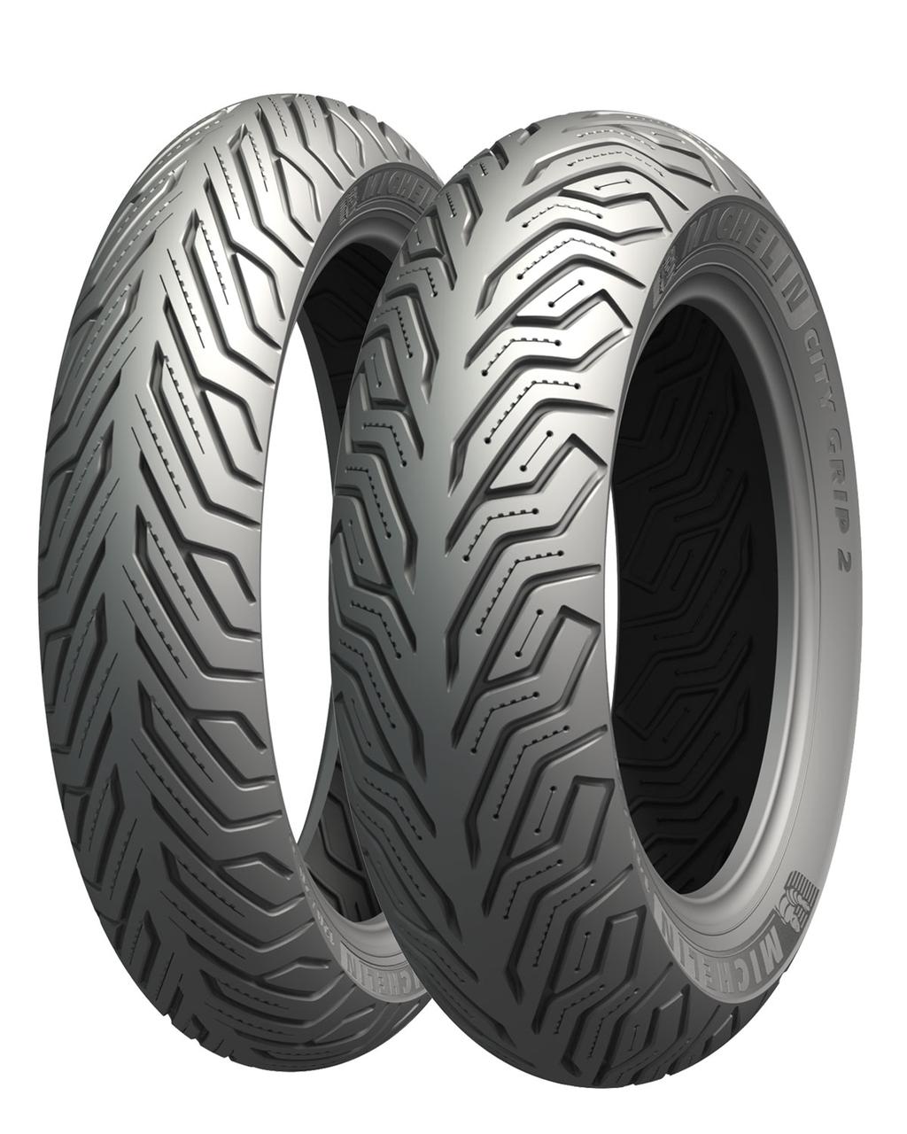 Мотошини Michelin 120/80-12 CITY GRIP 2 65S TL M/C передня задня точка 13/2024