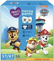 Підгузки-трусики Parent’s Choice дизайн Щенячий патруль 7 розміру, блакитні 21+кг. 56 шт