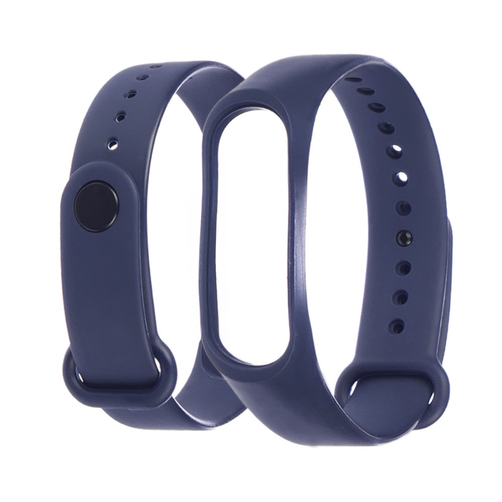 Ремінець силіконовий для Xiaomi Mi Band 3/ 4 13 сапфіровий