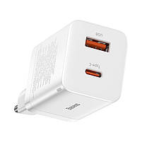 Мережевий зарядний пристрій Baseus Super Si Pro Quick Charger Type-C+USB 30W, фото 6