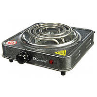 Електроплита спіральна настільна плита Domotec MS-5801 1000 Вт, Переносна компактна електроплита