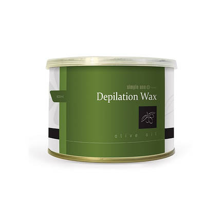 Теплий віск у банці Simple Use Beauty Olive Oil 400 мл, фото 1