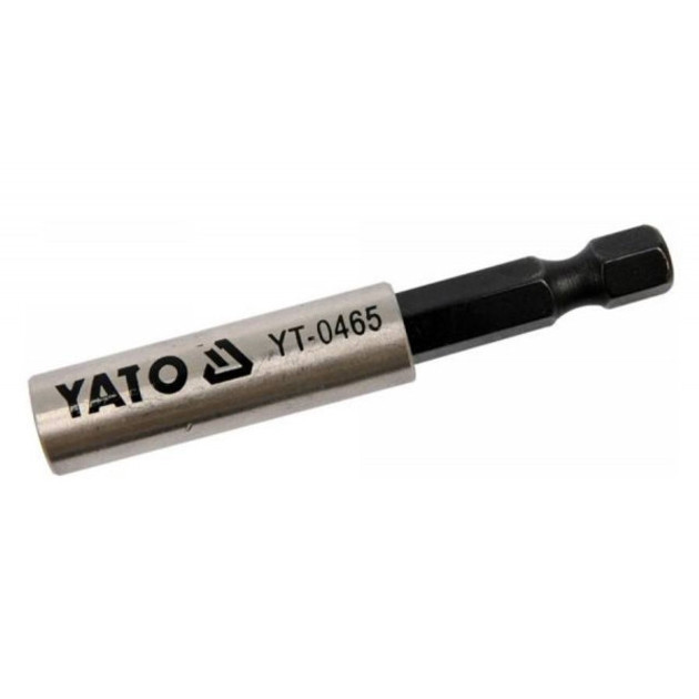 Магнітний тримач для отверточних насадок YATO 1/4" 60 мм YT-0465