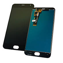 Дисплей Meizu M2 М578 + чорний сенсор (велика мікросхема 6x6 mm) | модуль