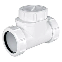 Зворотний клапан для внутрішньої каналізації 50х50 мм компресійне з'єднання Z2850-NRV McAlpine