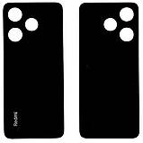 Задня кришка для Xiaomi Redmi 13 Black, фото 2