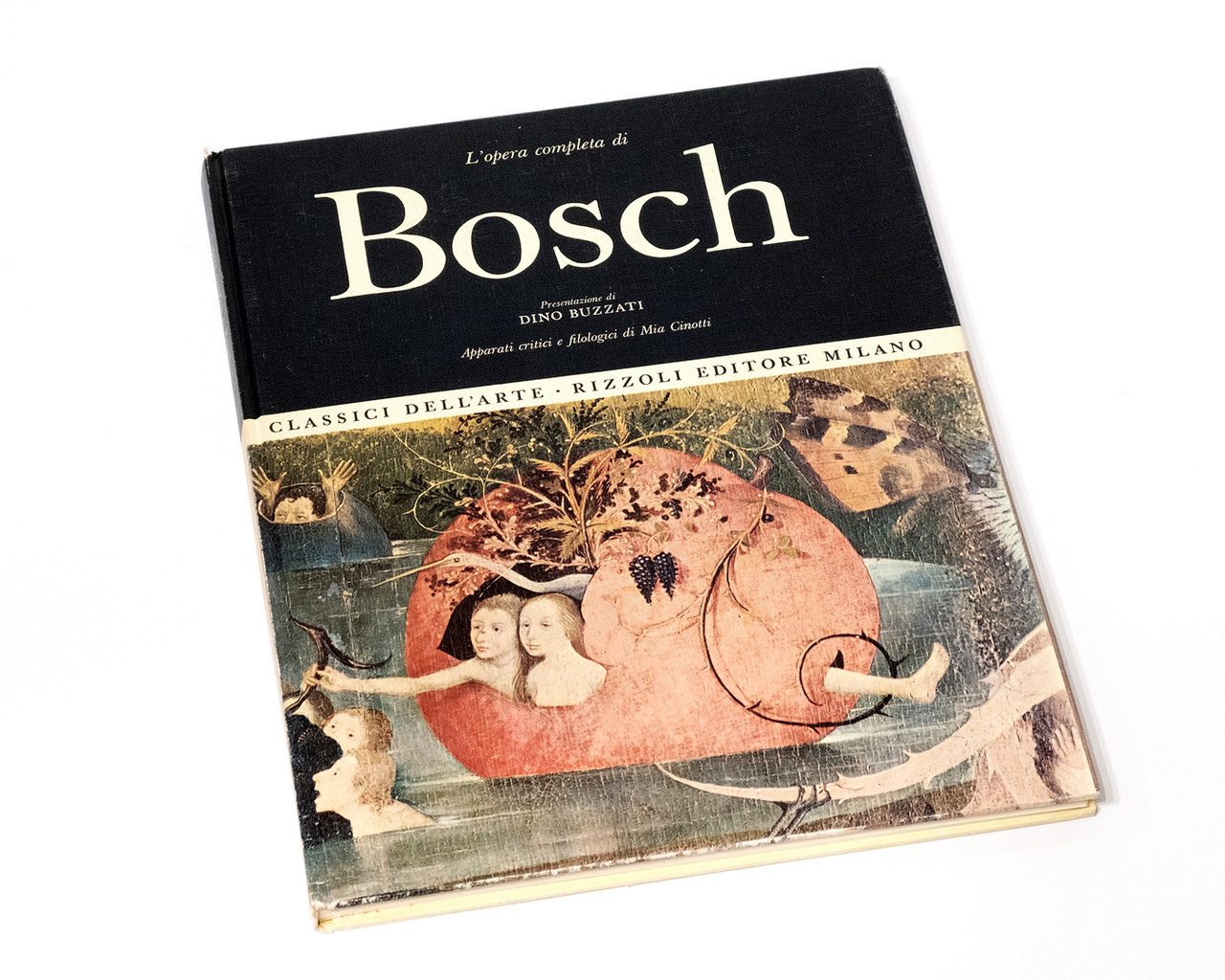 Книга із серії L´opera completa di Bosch про Ієроніма Босха нідерландського художника
