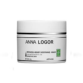Заспокоююча маска проти почервоніння шкіри Art.695 Anna LOGOR Redness-Relief Soothing Mask 250 ml