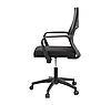 Крісло комп'ютерне  Фано Tilt (6002A) Чорний АКЛАС, фото 3