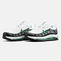 Чоловічі Кросівки Nike Air Max TL 2.5 White Black Green / Найк П-6000 Аїр Макс ТЛ 2.5 Білі з Чорним та Зеленим, фото 5