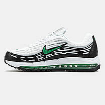 Чоловічі Кросівки Nike Air Max TL 2.5 White Black Green / Найк П-6000 Аїр Макс ТЛ 2.5 Білі з Чорним та Зеленим, фото 4