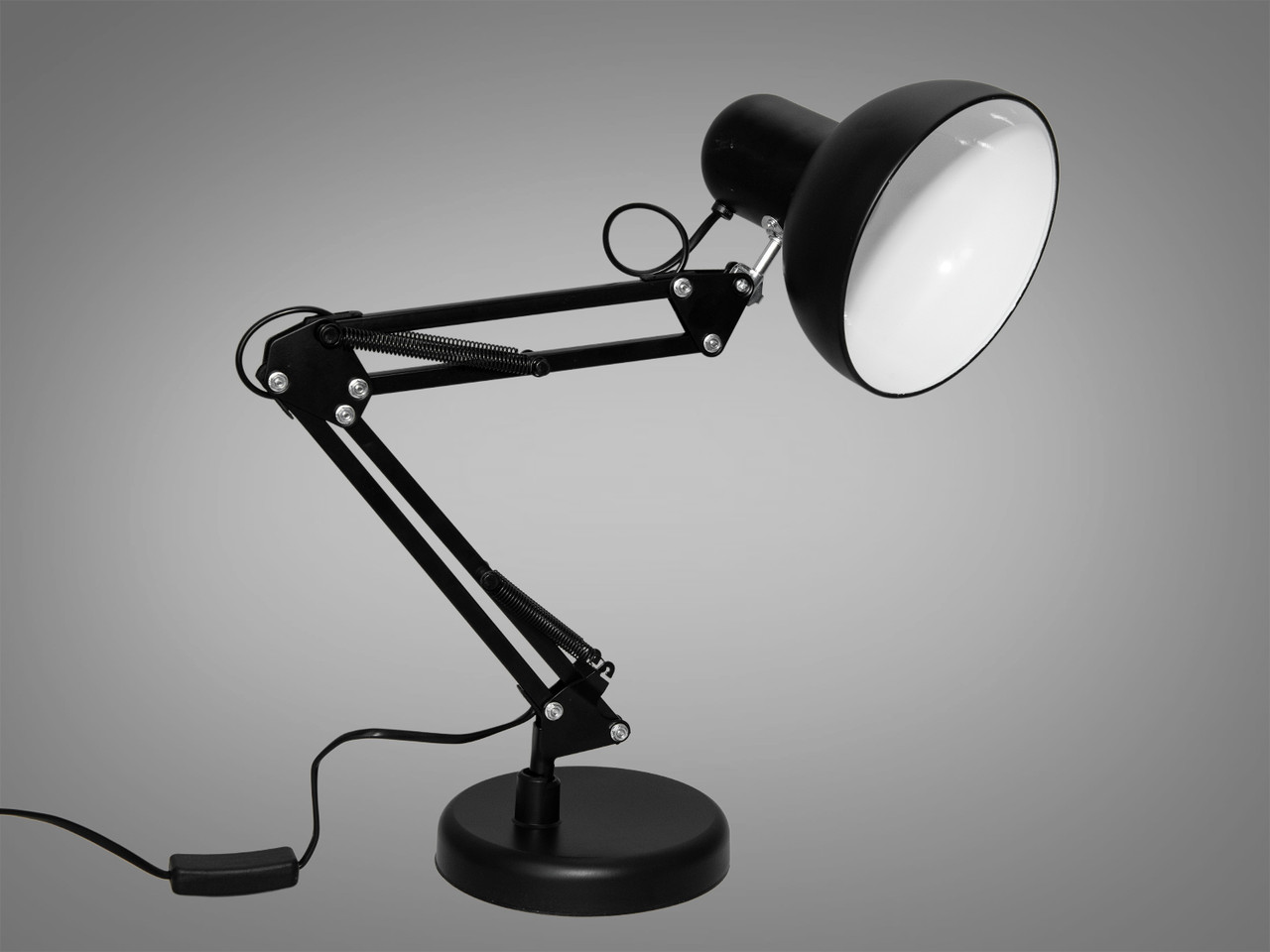 Настільна лампа Pixar для робочого місця, чорна, фото 1