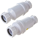 Сифон зі зворотним клапаном силіконовою мембраною 32х40 мм компресійне з'єднання MACVALVE-12 McALPINE, фото 2