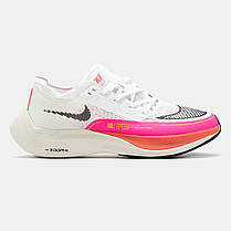 Жіночі Кросівки Nike Air ZoomX Vaporfly Next 2 White Pink / Найк Аїр Зум Вапорфлай Некст 2 Білі з Рожевим, фото 3