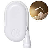 Міні-лампа на прищіпці для читання книг акумуляторна HA-71, фото 2