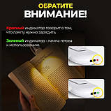 Міні-лампа на прищіпці для читання книг акумуляторна HA-71, фото 5