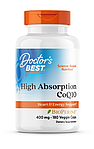 Doctor's Best High Absorption CoQ10 with BioPerine 400 mg 180 Veggie Caps