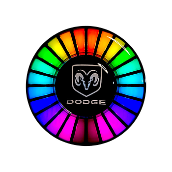 Ароматизатор в авто з еквалайзером Dodge, світлодіодне підсвічування в авто