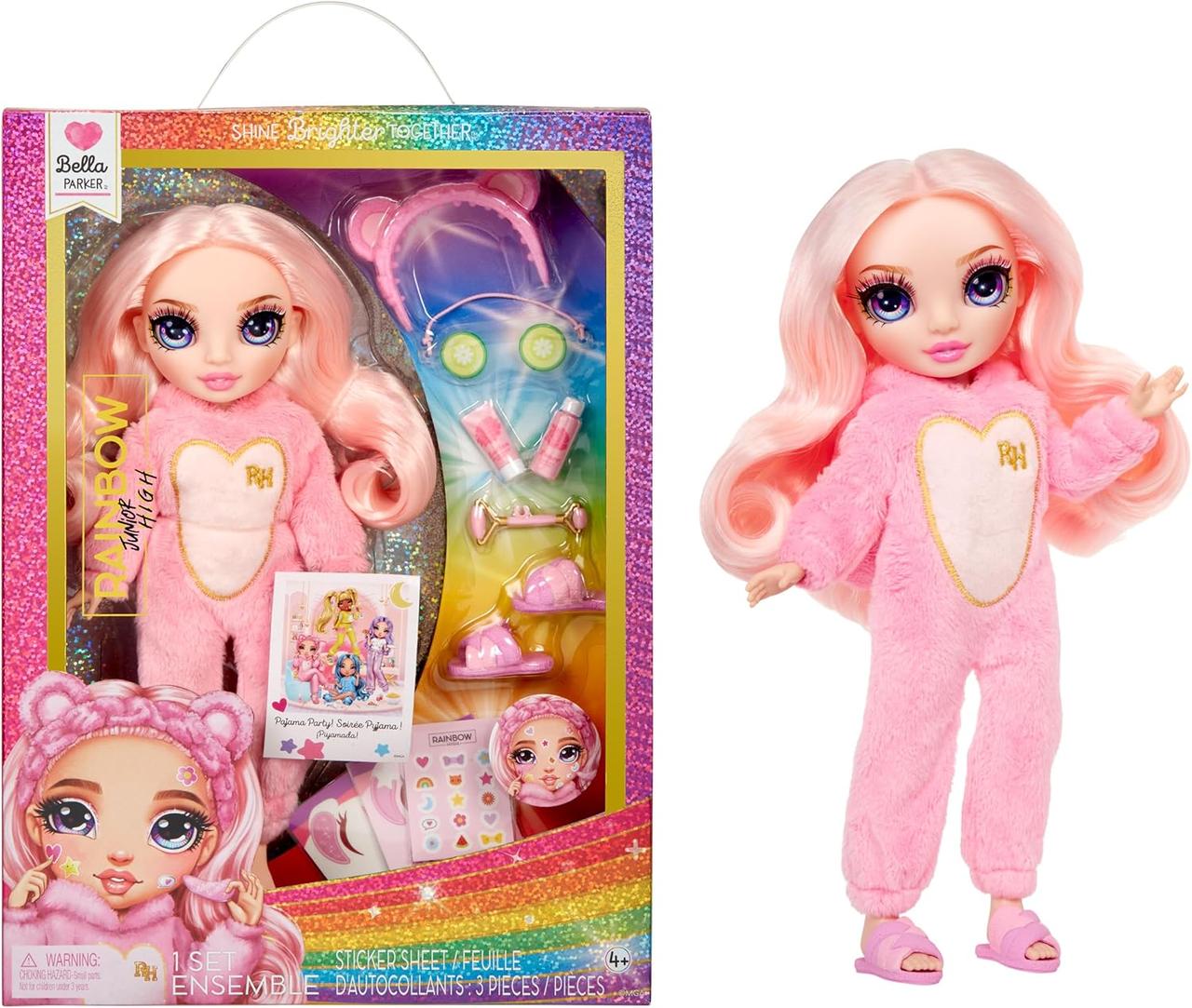 Лялька Rainbow High серії Junior High PJ Party Белла