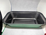 Форма для випікання, форма для запікані та випікання Eat&Drink 13*25*6 см. Антипригарне покриття. Емаль зовні., фото 3