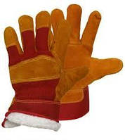 Рукавички тирси (замшеві) комбіновані зимові