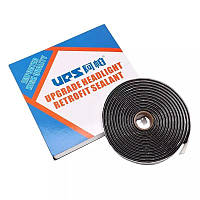 Герметик професійний UPS бутиловий автомобільний для фар чорний