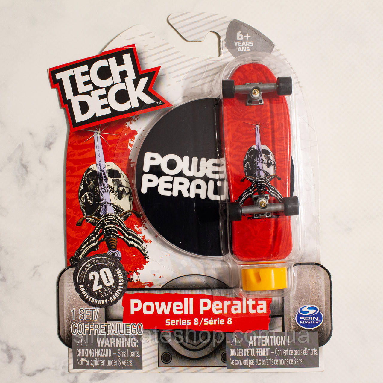 Фінгерборд Tech Deck Powell Peralta Ray Rodriguez Skull & Sword Series 8 - 20th Anniversary