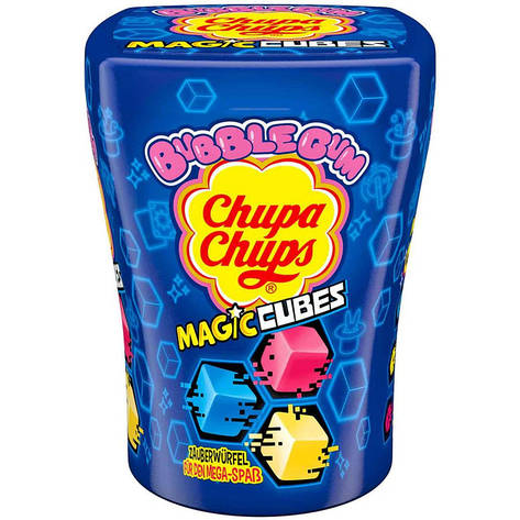 Жувальна гумка Chupa Chups Magic Cubes Bubble Gum, фото 1