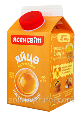 Яйце куряче рідке ЯСЕНСВІТ Tetra-Pak, 500 г