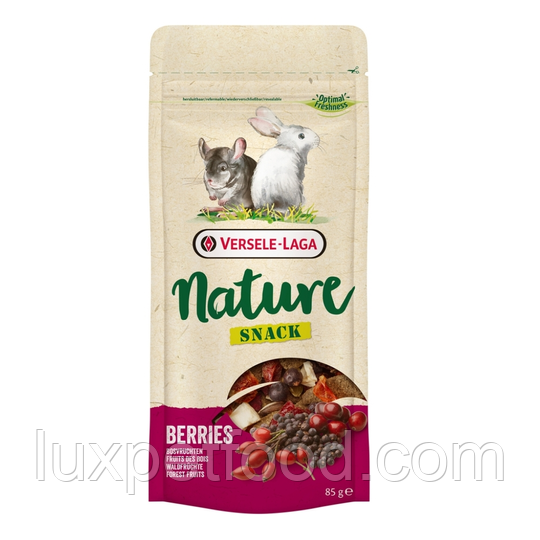 Ласощі для кроликів та гризунів Versele-Laga Nature Snack Berries Верселе-Лага НАТЮР СНЕК ЯГОДИ 0.085кг