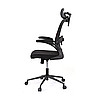 Крісло комп'ютерне офісне АКЛАС Адель Черный Tilt, фото 3