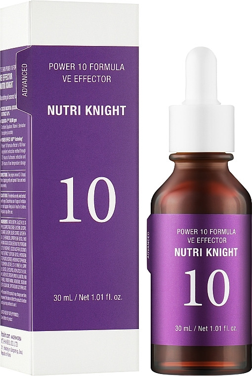 Інтенсивне живлення та сяйво шкіри It's Skin Power 10 Formula VE Effector Nutri Knight 30ml