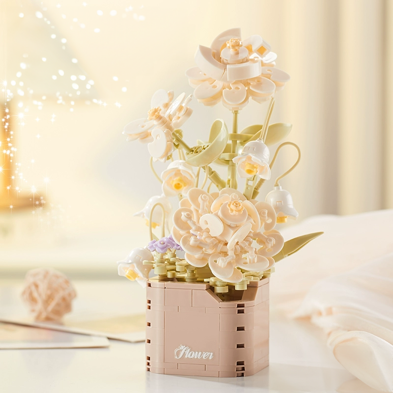 Конструктор квіти, квітковий конструктор, квіти Balody, фото 1