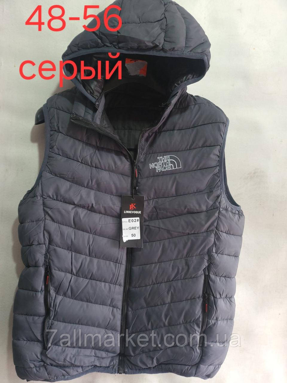 Жилетка чоловіча демісезонна р-ри 48-56 (3кв) "BOGNER" купити недорого від прямого постачальника, фото 1