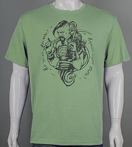 Футболка супер-батал Козак 2503сб (Уп.2шт 5XL,6XL), Оливковий