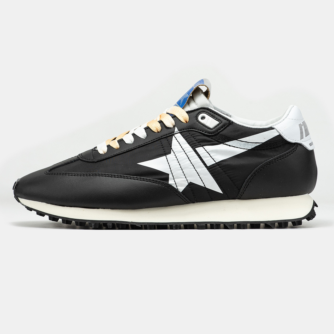 Чоловічі Кросівки Golden Goose Marathon Black White / Голден Гус Марафон Чорні з Білим