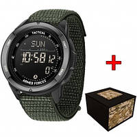 Тактичний годинник Patriot Alpine Edge Army Green з компасом