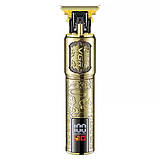 Тример для стрижки волосся та бороди VGR V-073 5W 1500mAh Gold, фото 2