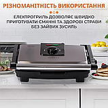 Гриль контактний Sokany KJ202SS 2000 Вт, фото 5