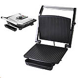 Гриль контактний Sokany KJ202SS 2000 Вт, фото 7